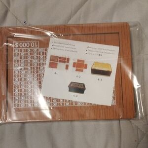 Source Unknown Wooden Puzzle Set